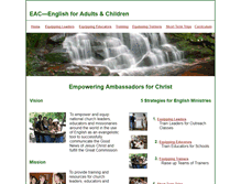 Tablet Screenshot of eacglobal.org